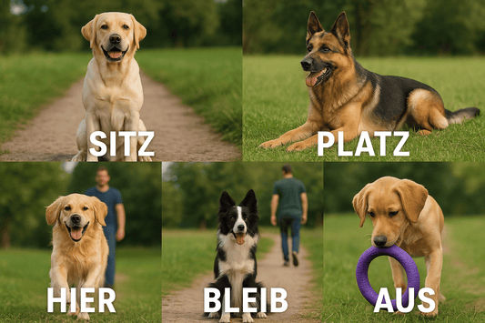 Die 5 wichtigsten Grundkommandos für jeden Hund