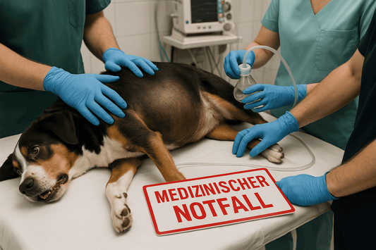 Magendrehung beim Hund – Symptome, Ursachen und Vorbeugung